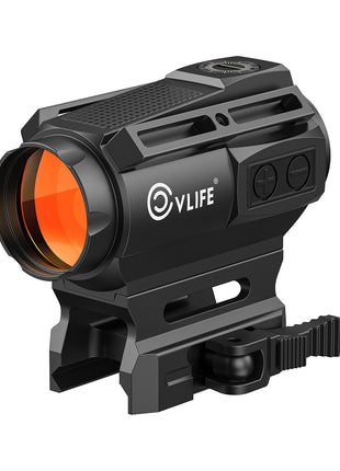 CVLIFE 25mm Large Lens Solar Multi-Reticle Motion Awake Red Dot Sight