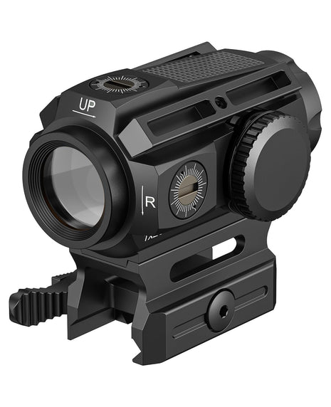 25mm solar-powered red dot sight