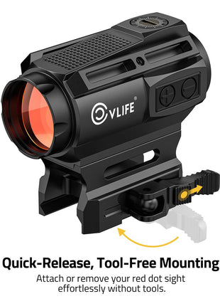 Multi-Reticle Motion Awake Quick-Release Scope