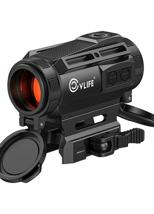 Motion awake large lens red dot sight