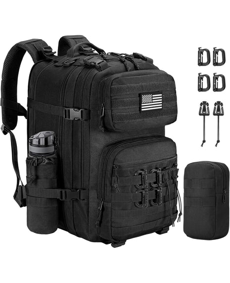 CVLIFE 60L-50L Large Tactical Backpack for Men