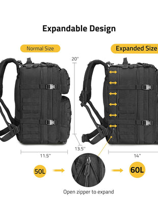 Expandable Molle Military Backpack