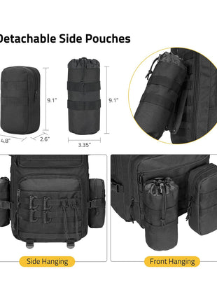 Detachable Side Pouches