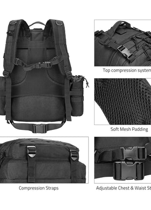 900D Heavy Duty Bug out Bag Backpack