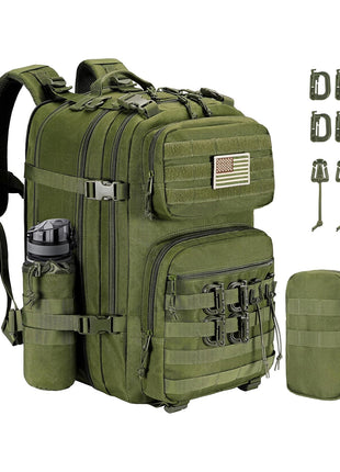 CVLIFE 60L-50L Large Tactical Backpack for Men