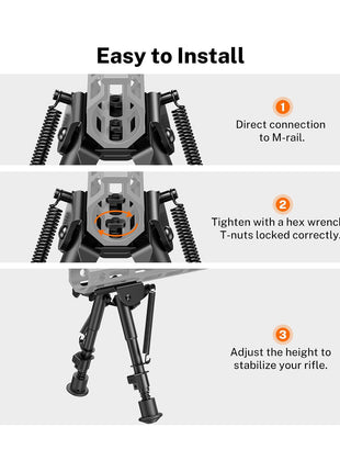 CVLIFE Rifle Bipo for Hunting