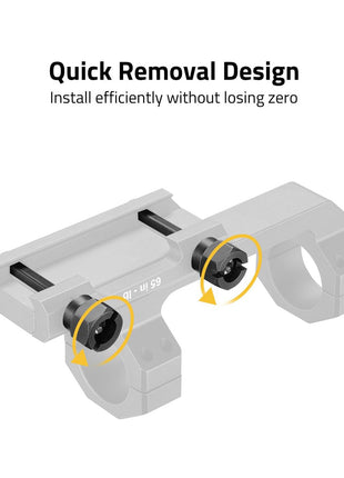 CVLIFE Cantilever One-Piece Rifle Scope Mounts with Quick Removal Design