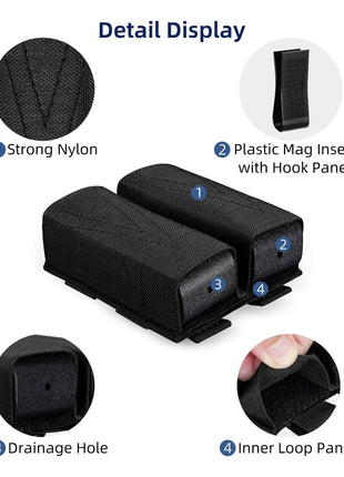 the details of nylon pouch