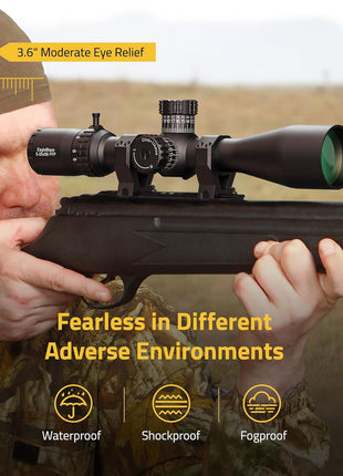 FFP rifle scope for target shooting