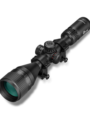 CVLIFE EagleFeather 2.5-10X50 AO Rifle Scope with Red/Green Illuminated Mil-dot Reticle