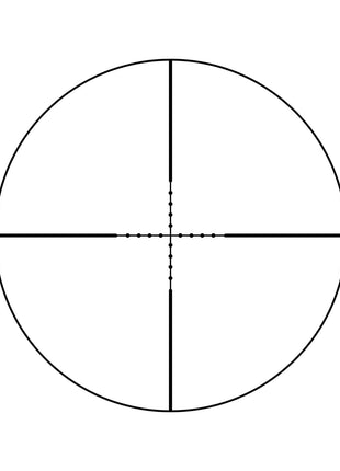 Reticle of CVLIFE EagleFeather 2.5-10X50 AO Rifle Scope