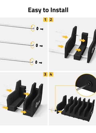 How to Install the CVLIFE Foam Pistol Rack