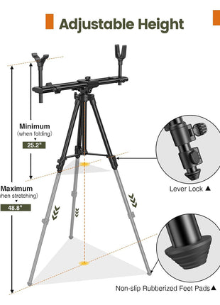 CVLIFE Tripod with Adjustable Height