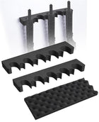 CVLIFE Indoor Foam Gun Rack for Storage Rifle Rack with Magnetic Strip