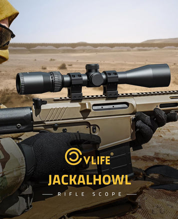 CVLIFE JackalHowl 3-9x40 Scope Mil-Dot Reticle Optics Riflescope - Glo