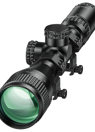 CVLIFE JackalHowl F02 3-9x40 AO Scope - Mil-Dot Reticle - 1-inch Tube SFP with 20mm Scope Rings