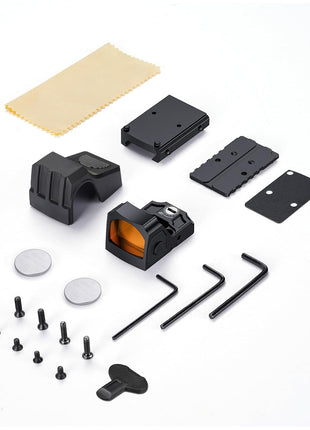 Included Components of CVLIFE Motion Awake Dot Sight