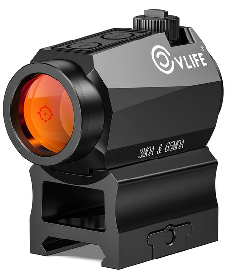 CVLIFE Multi-Reticle 65 MOA Circle & Red Dot with Motion Awake