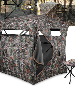 CVLIFE Portable 270 Degree Hunting Blind for Turkey Hunting