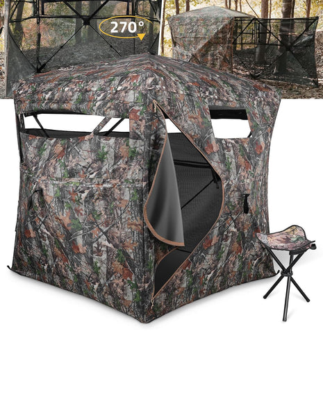 CVLIFE Portable 270 Degree Hunting Blind for Turkey Hunting