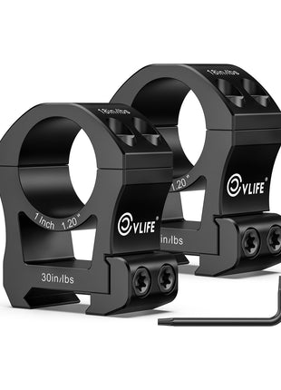 CVLIFE Precision Scope Rings Mount-1 inch High