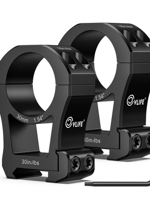 CVLIFE Precision Scope Rings Mount-30mm Extra High