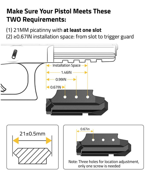 Requirements that Your Pistol Must Meets