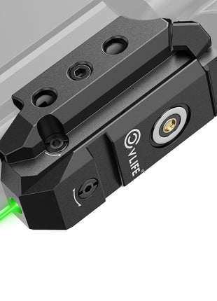 CVLIFE Rechargeable Compact Green Laser Sight for Pistol