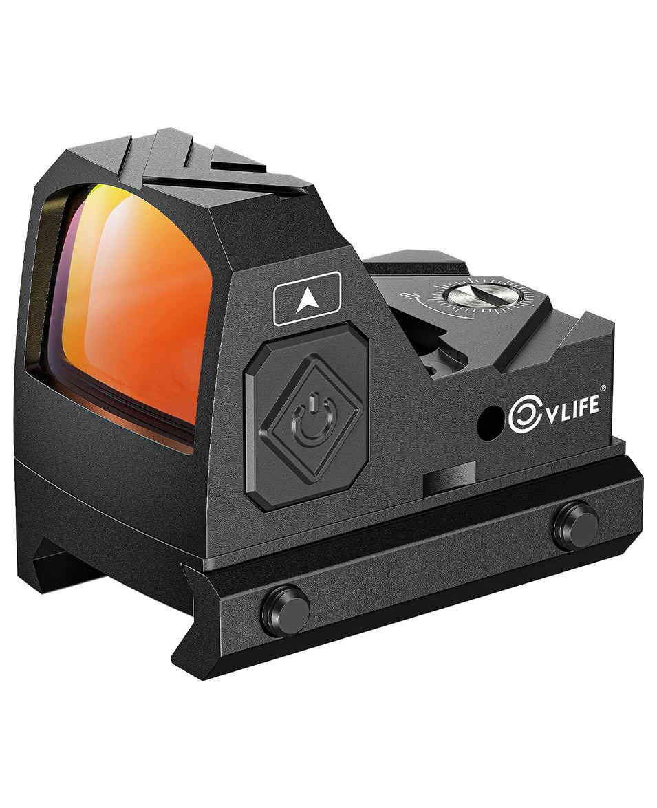 CVLIFE WolfCloak Reflex Sight, Red Dot Sight with Motion Awake