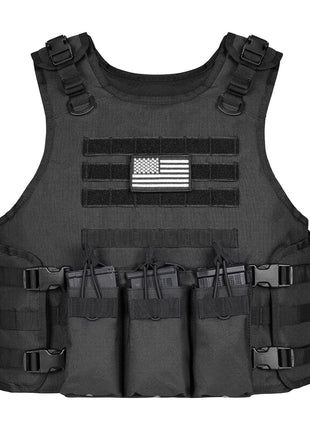 CVLIFE Removable and Simple Weighted Tactical Vest