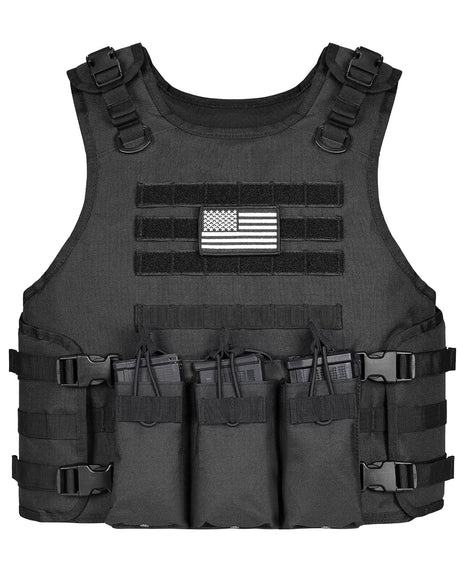 CVLIFE Removable and Simple Weighted Tactical Vest