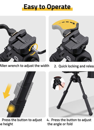 How to Operate Picatinny Bipods?