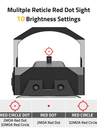 reticle red dot sight