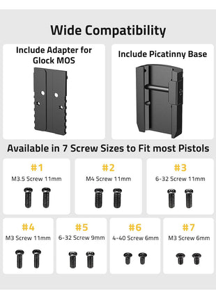 red dot fits most pistols