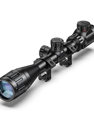 CVLIFE 4-16x44 Scope Red and Green Illuminated Scope with 11mm Dovetail Mount