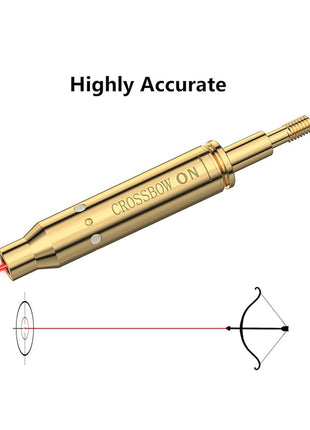 CVLIFE Crossbow Laser Bore Sight with On/Off Switch