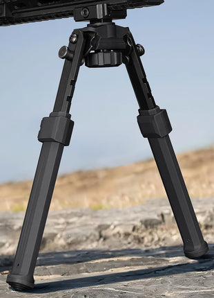 CVLIFE Picatinny Rifle Bipod Adjustable Rotation 360 Degrees