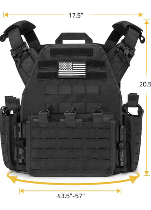 CVLIFE Tactical Vest Quickly Release Airsoft Vest